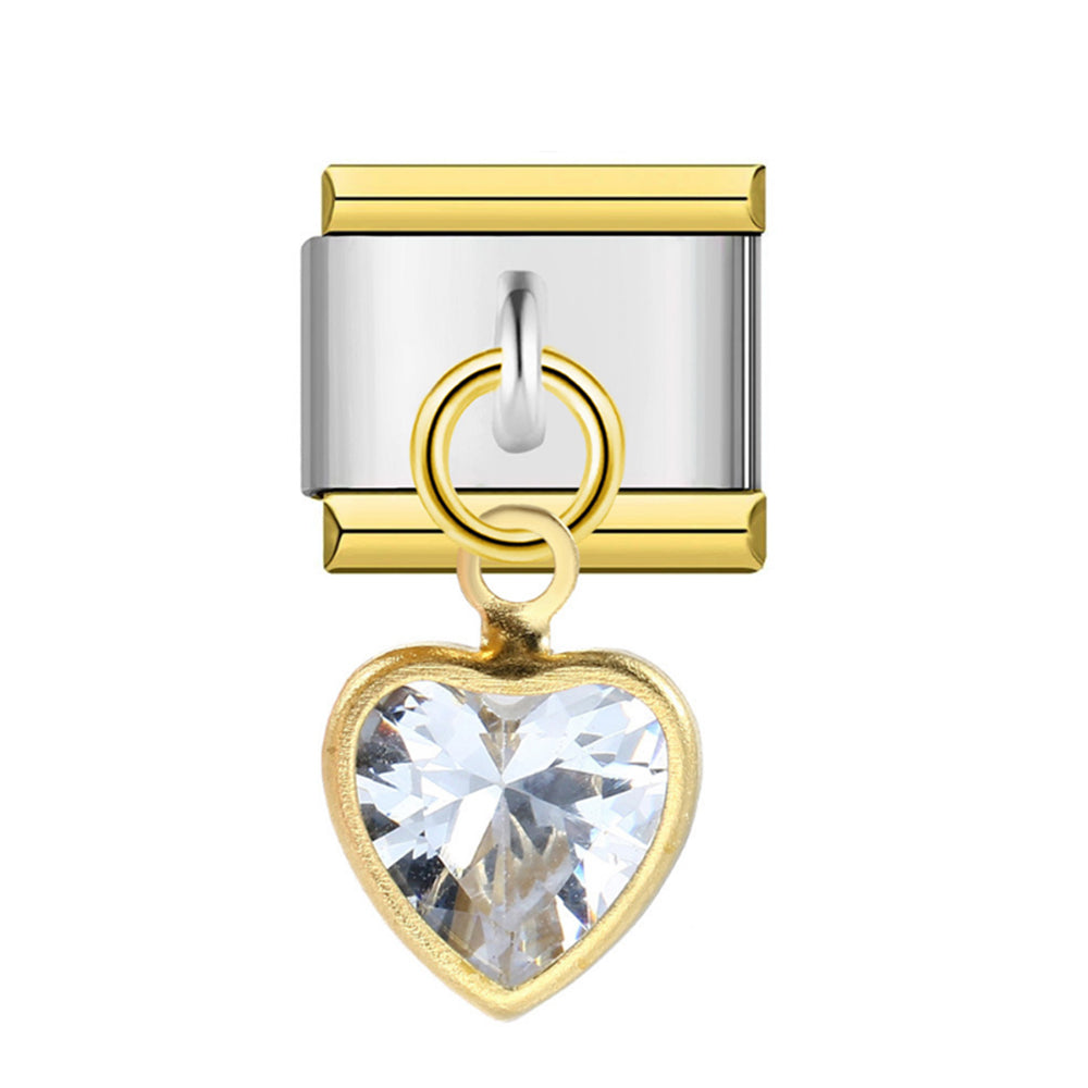 Crystal clear heart | pendant