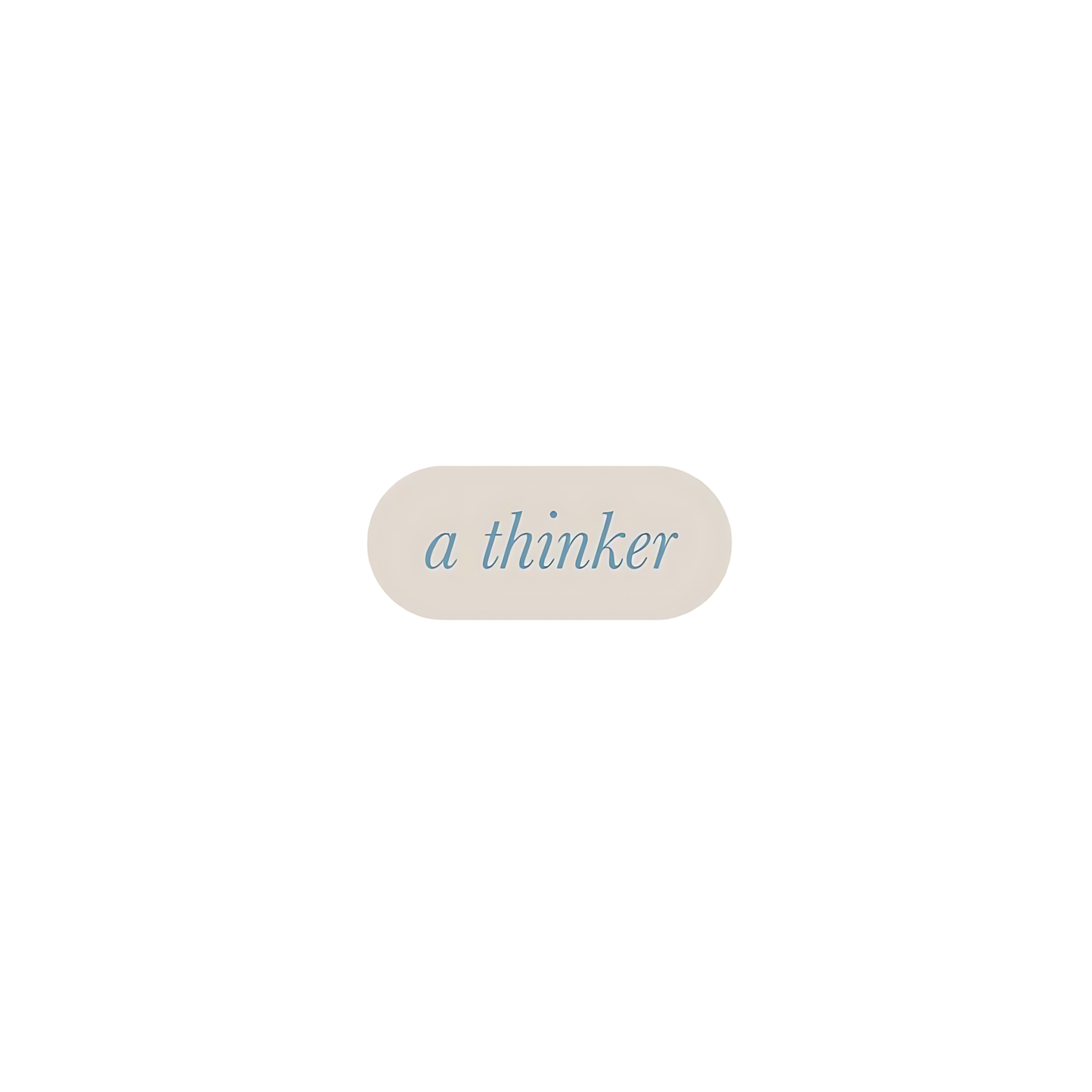 A thinker