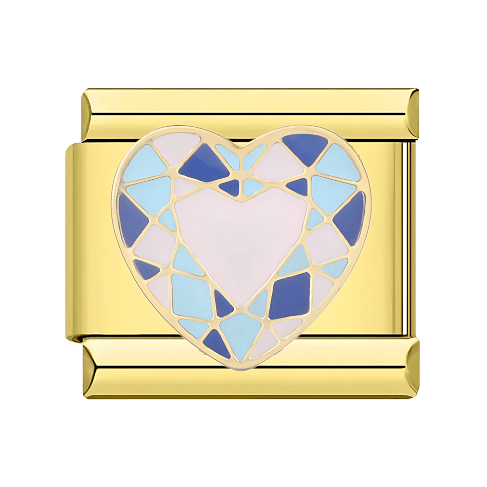 Mosaic Heart | Gold