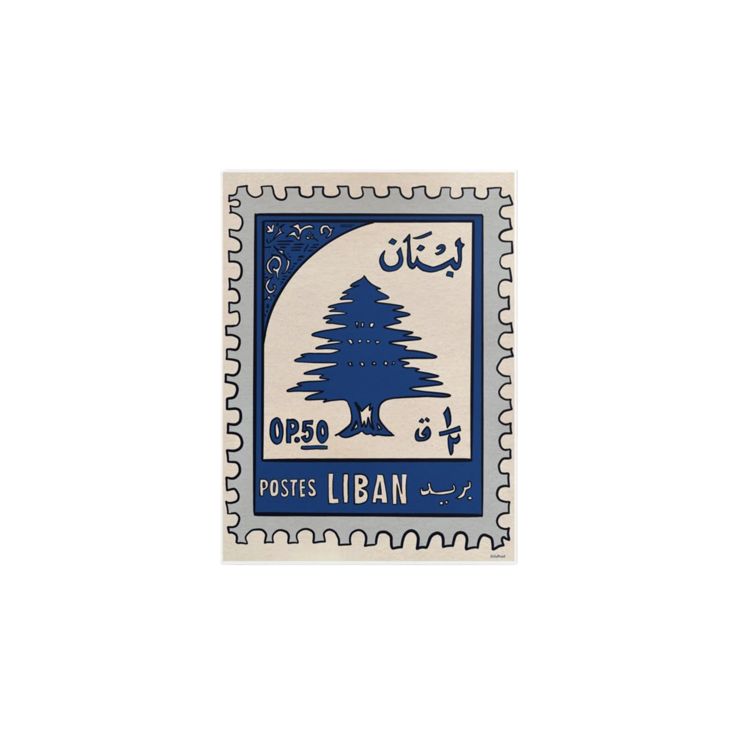 Lebanon stamp