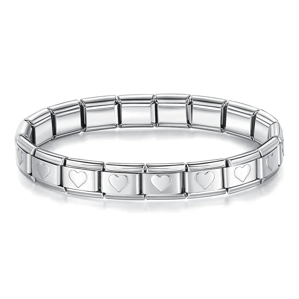 Ohmycharmz™ Italian Bracelet | Hearts