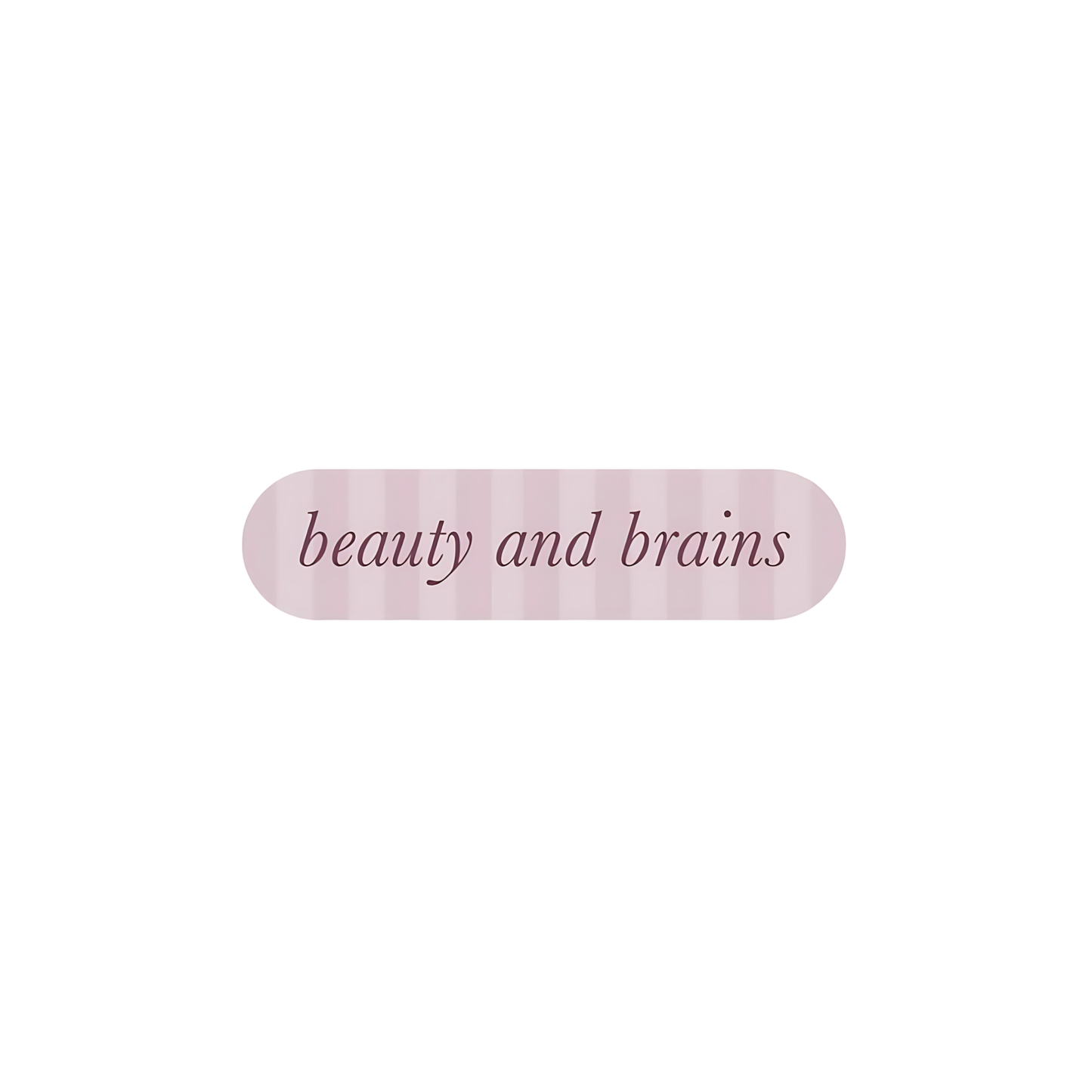 Beauty and brains