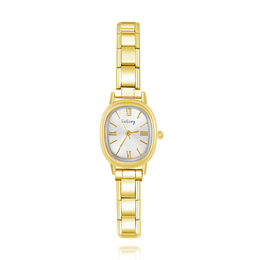 Italian Bracelet Watch | The Oval Gold
