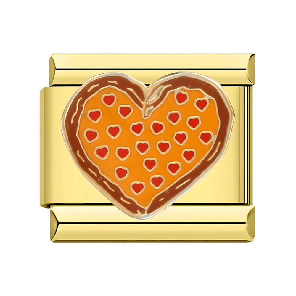 Pizza Heart | Gold