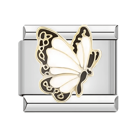 Black & Ivory Butterfly