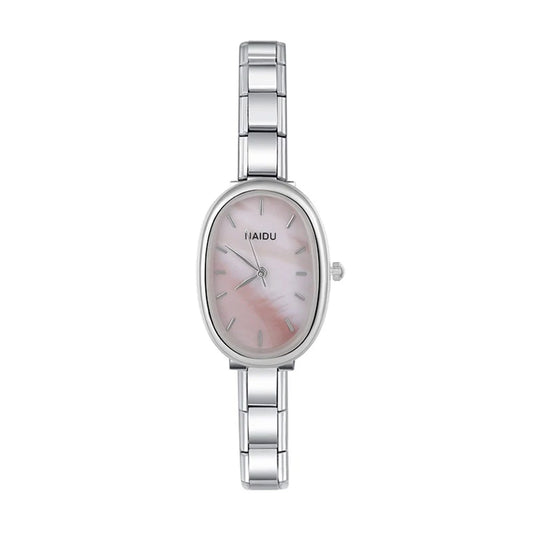 Italian Bracelet Watch | The Pink Oval