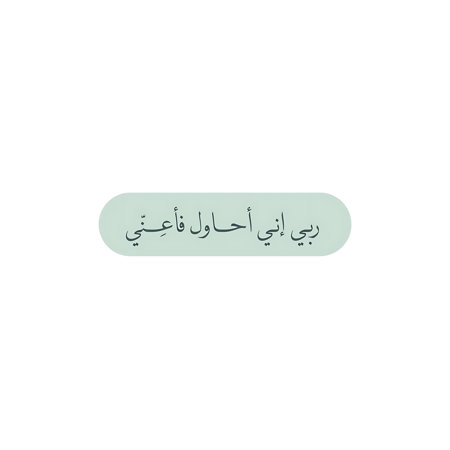 ربي اني احاول فأعني