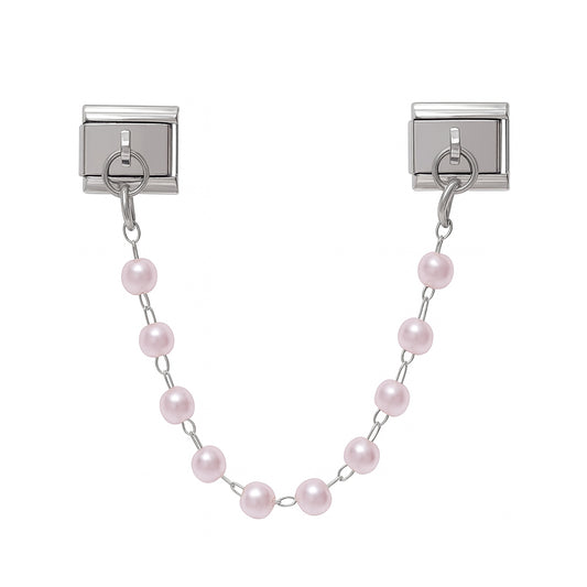 Pink Pearl Chain