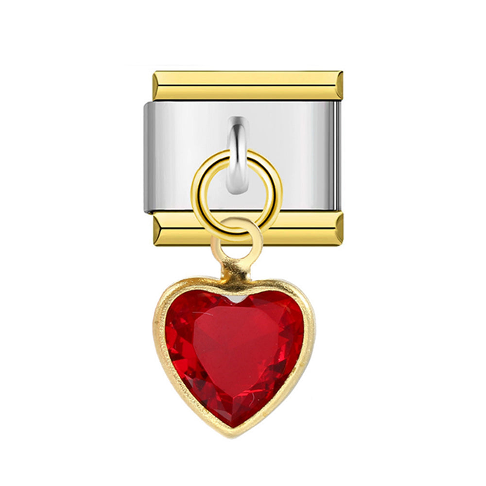 Crystal Red heart | pendant